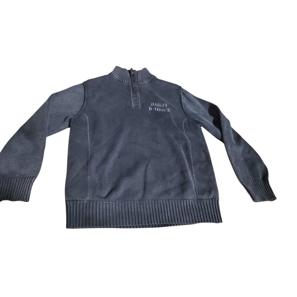 Harley Davidson Sweater Large Cotton Biker Motorcycle Size M